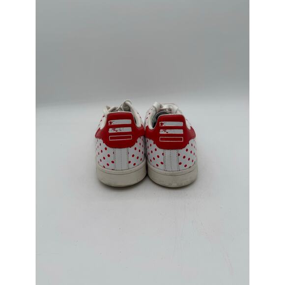 RARE🔥 Adidas Pharrell Stan Smith White Polka Dot Leather Men's Shoes 10 B25401 - Picture 3 of 6